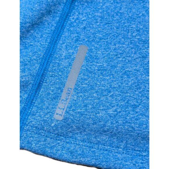 L.L. Bean Women’s Medium Full Zip Performance Jacket Blue Stretch Athletic - Picture 11 of 16
